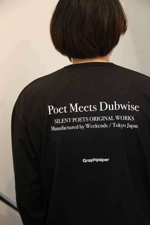 Graphpaper「Poet Meets Dubwise for GP Jersey L/S Tee ”SUN” 」本日11月7日(土)発売