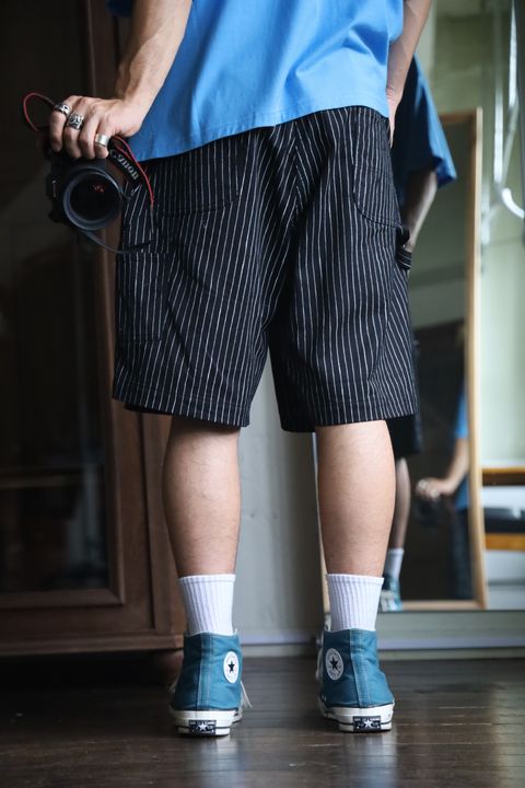 SFC SUPER BIG FLAT POCKET TEE MARK スタイル