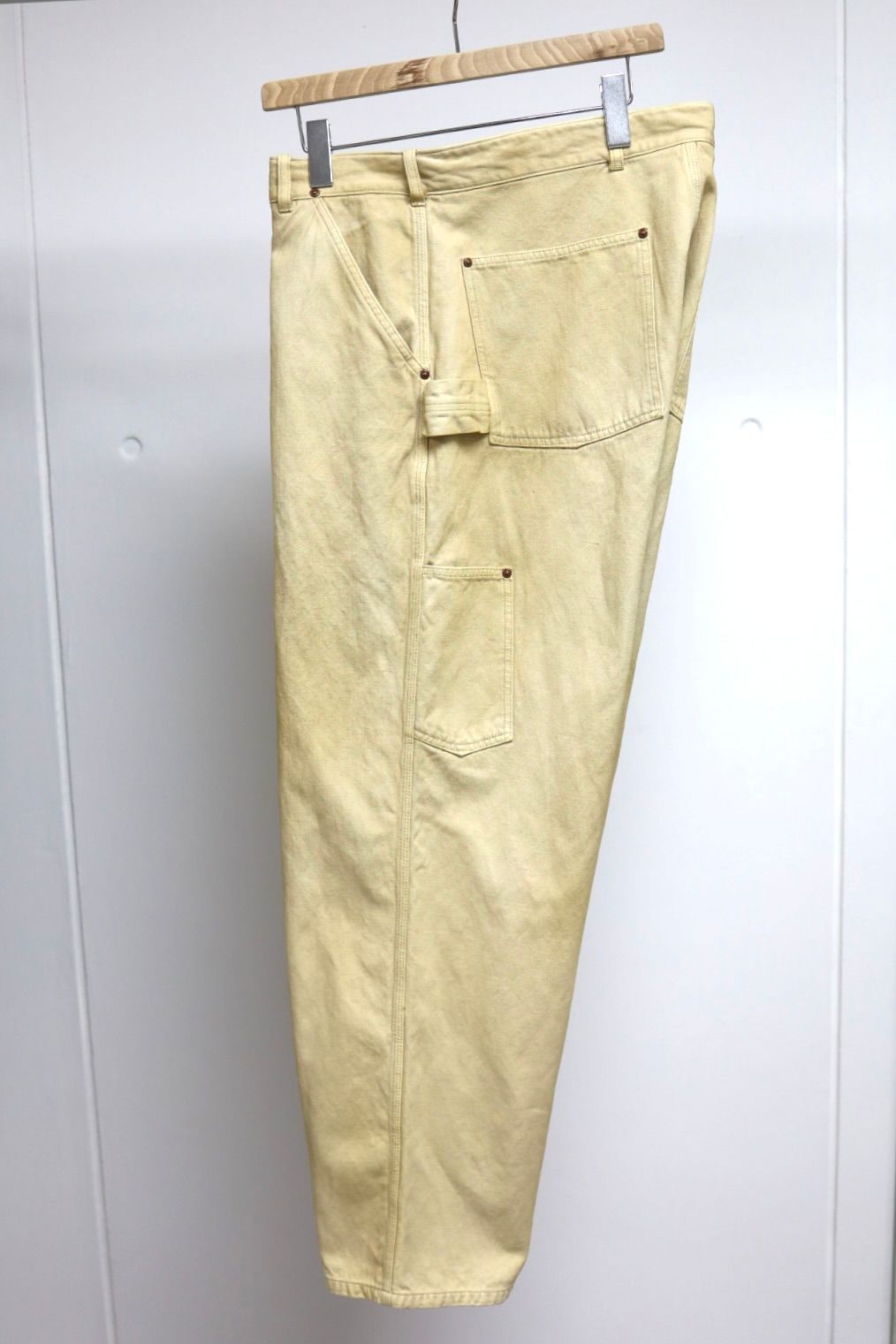 アプレッセ 2026 STYLE1 Vintage Silk Hemp Painter Pants (26SAP-04-07)BEIGE☆1月24日(土)発売！