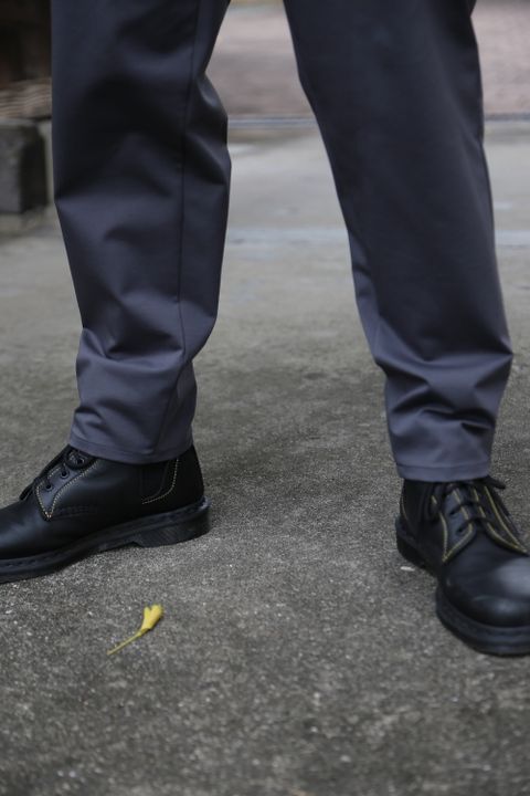 Graphpaper Compact Ponte Chef Pants(GM213-40042B) style.2021.7.18.