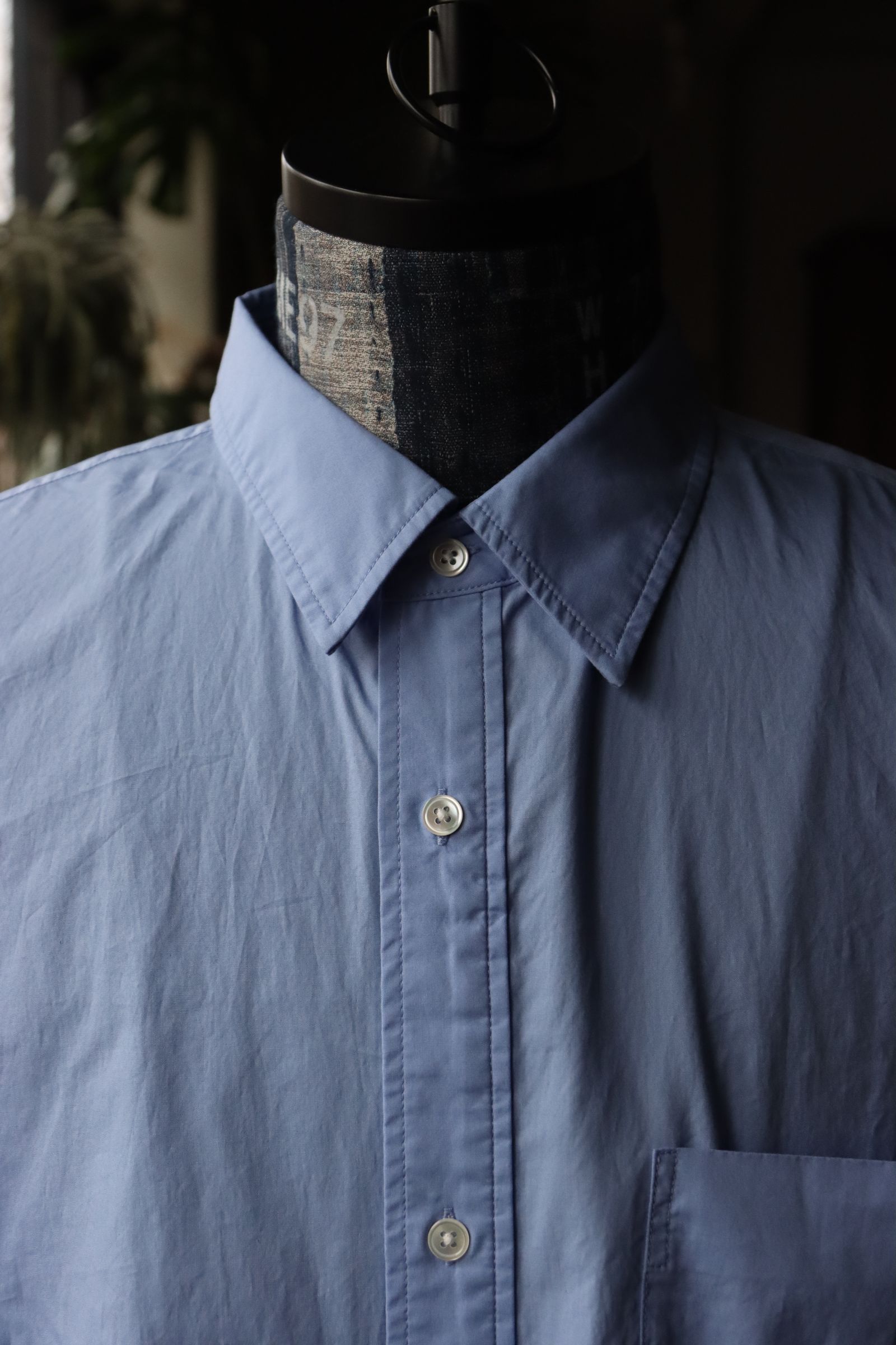 フレッシュサービス CORPORATE UNIFORM L/S SHIRT(FSC253-50105B)L.BLUE☆8月9日(土)発売！
