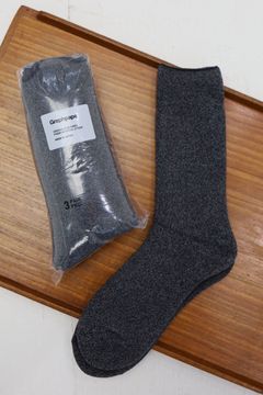 グラフペーパー 26SS 3-Pack Melange Socks(GU261-90289) CHARCOAL ☆1月31日(土)発売！