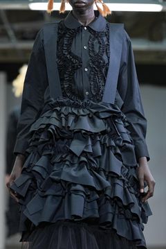 tao 26FW エステルツイルサロペットスカート(TR-A001-051-1)BLACK☆8月7日(金)発売！