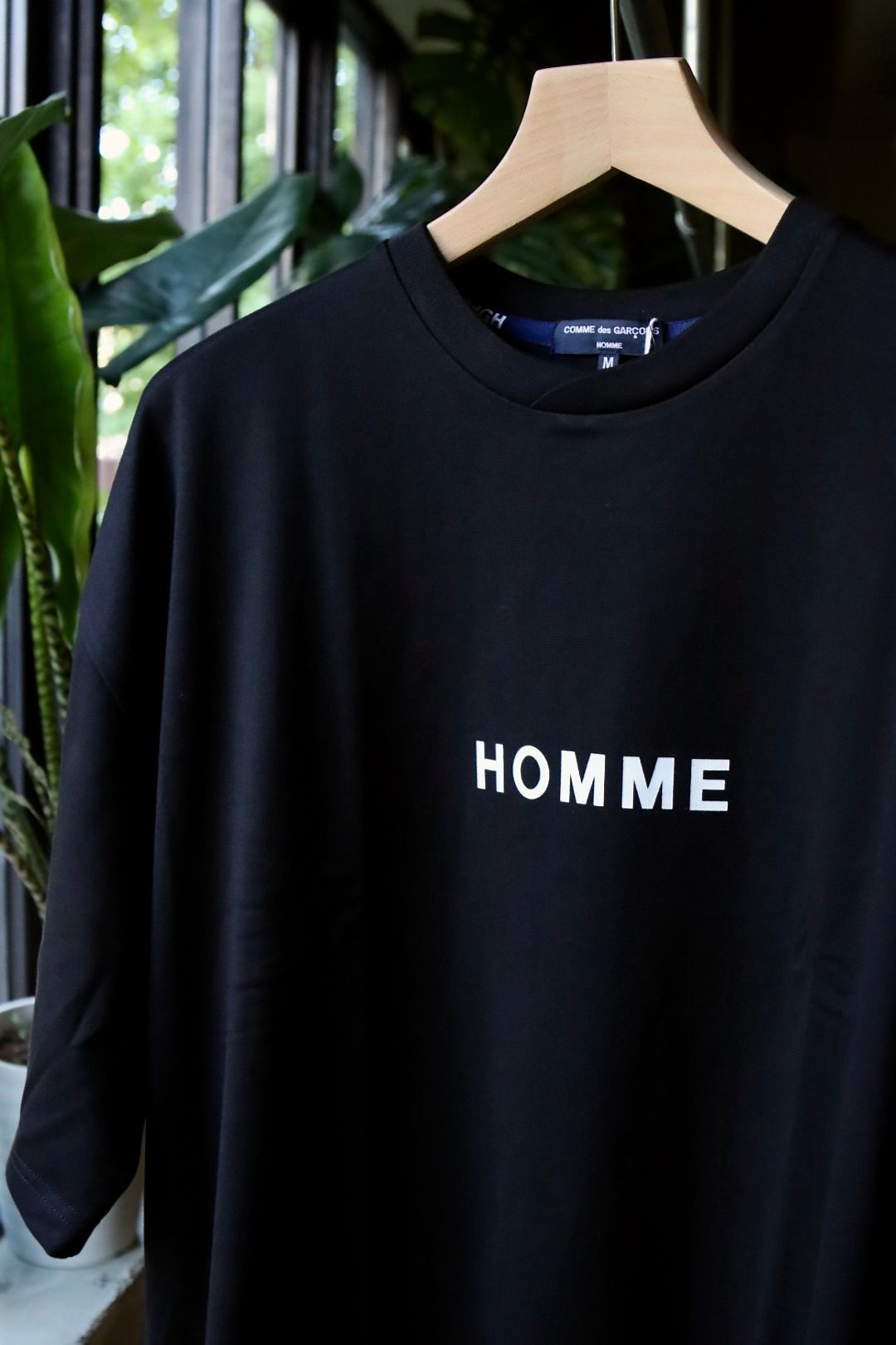 COMME des GARCONS HOMME - コムデギャルソンオム23AW 綿天竺ロゴ