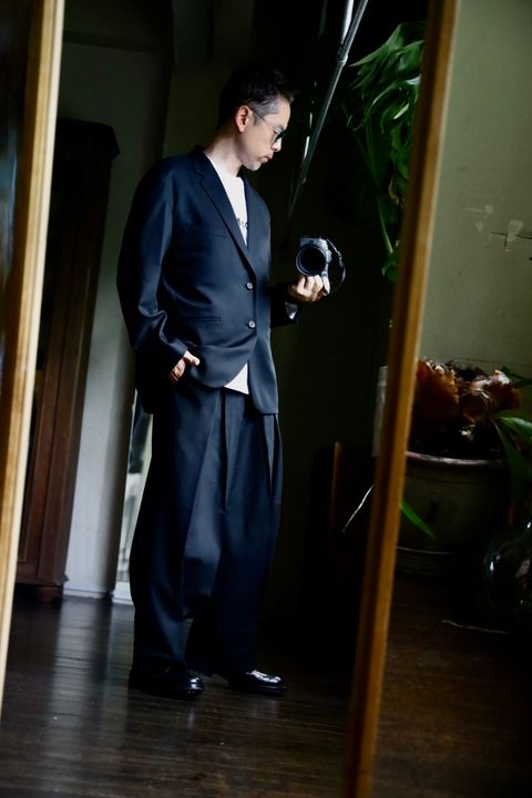 COMME des GARCONS HOMME ウールサージ2Bジャケットスタイル2024.8.15.