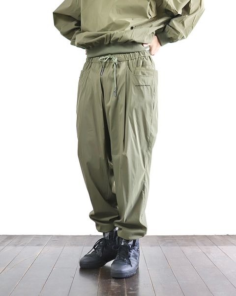 S.F.C-Stripes For Creative- 24SS NYLON CREW＆WIDE TAPERED EASY PANTS style 2024.3.16