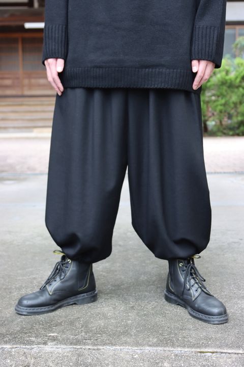 yohji yamamoto 花柄タートルボタンニット(HX-K16-181) style.2021.8.29.