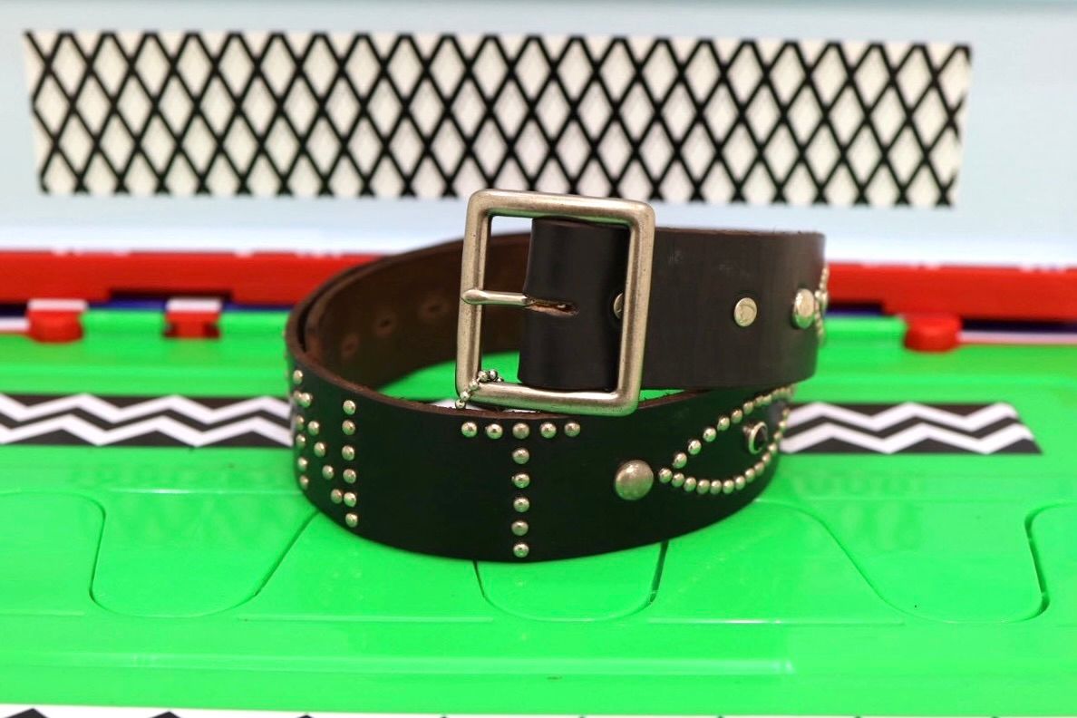 セントマイケル 26SS BLACK STONE HTC_BELT (SM-MK8-0000-C65)BLACK☆5月16日(土)発売！