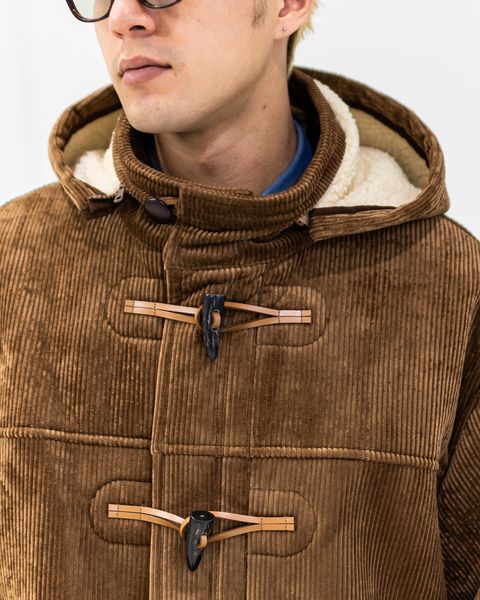 FreshService SHERPA CORDUROY DUFFLE COAT (BROWN) 新作発売！