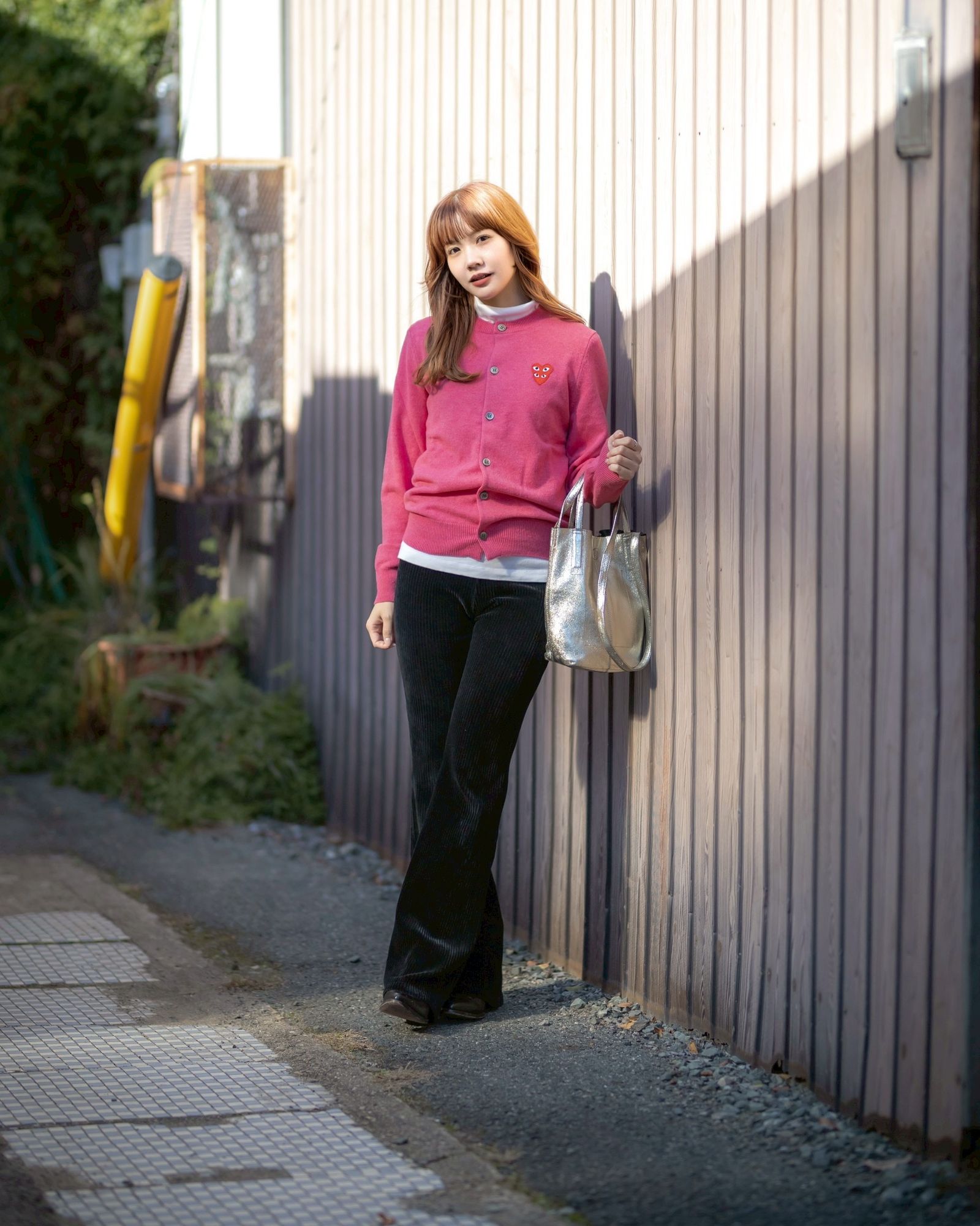 PLAY COMME des GARCONS 新作ROUND NECK CARDIGAN style.2025.12.7