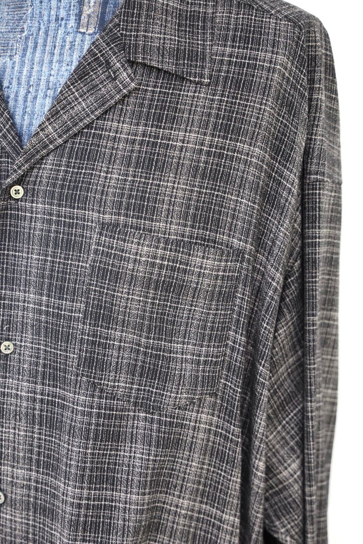 グラフペーパー Extra Fine Wool Lawn L/S Sleeping Shirt(GM263-50331)CHECK☆8月8日(土)発売！