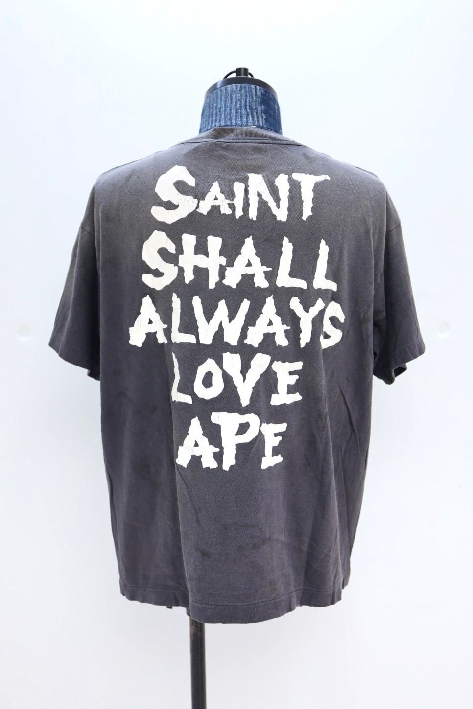 セントマイケル 26SS BAPE_SS T-SHIRT/ALWAYS LOVE(SM-MK8-0000-C49)BLACK☆2月7日(土)10:00発売！