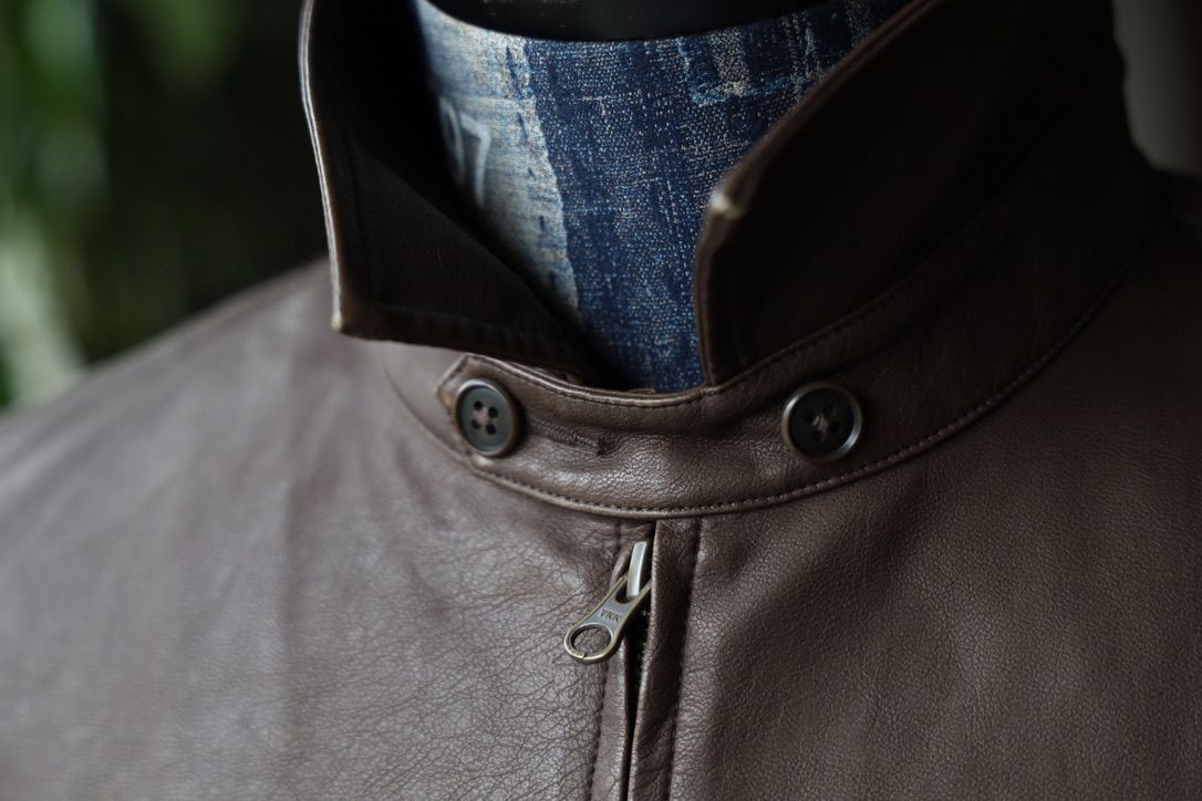 セダンオールパーパス FW25 Synthetic Leather Jacket(SD25F-JK03)Vintage Brown