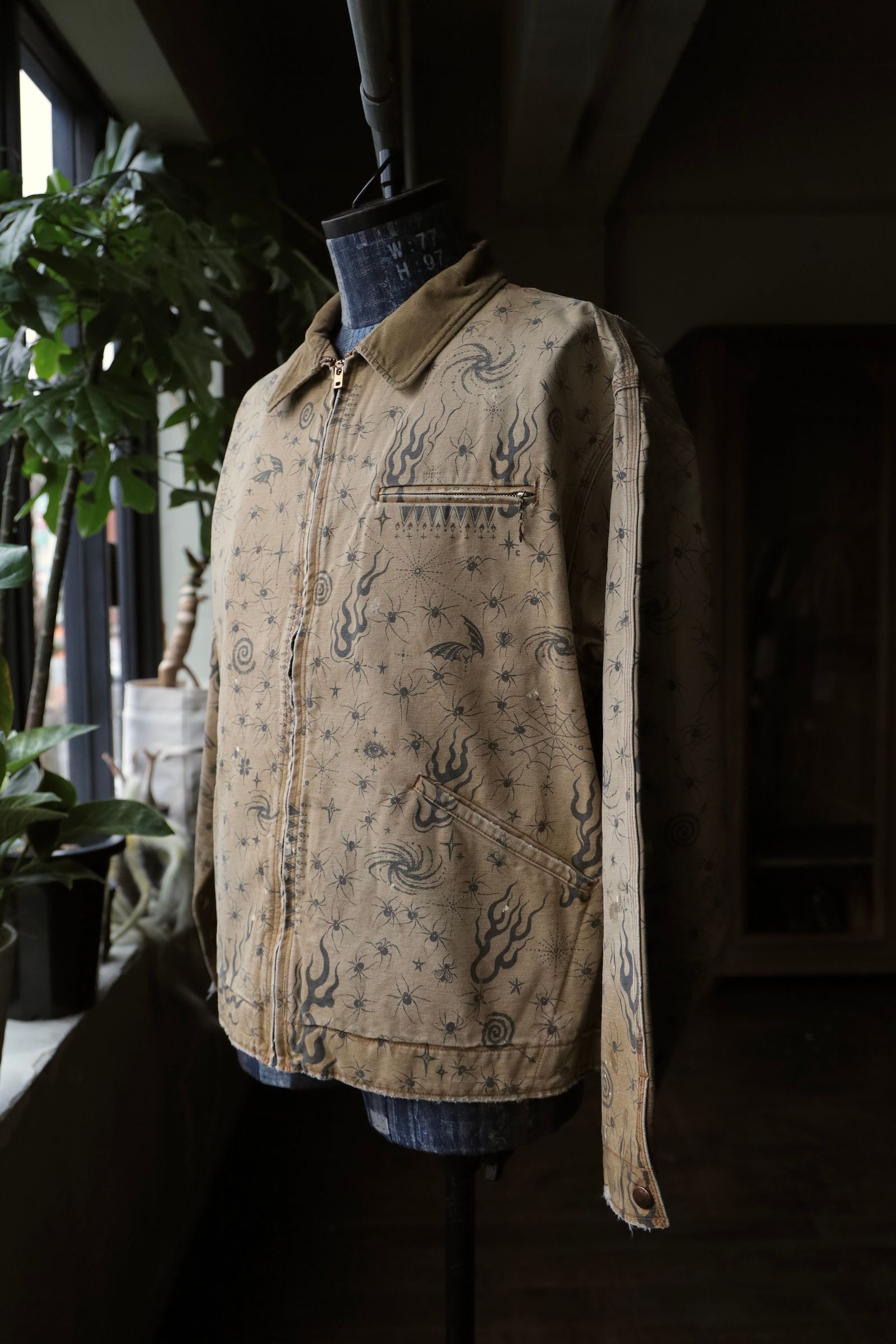 セントマイケル25SS Dr.Woo DW_DETROIT JKT(SM-HR8-0000-C43)BEIGE