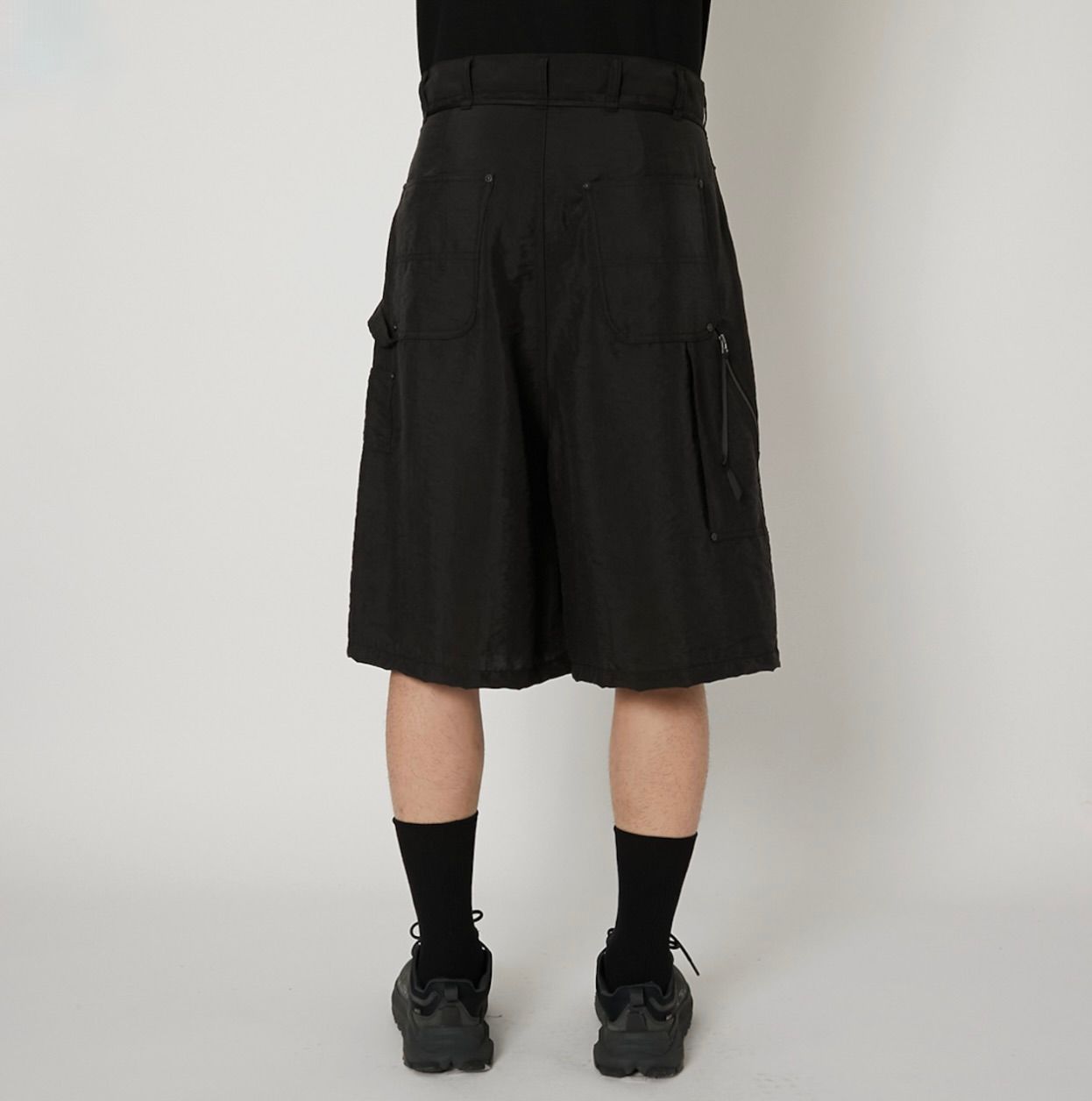 プロダクトトゥエルブ 26SS Silk Nylon Short Work Pants(26SS-PPT11)BLACK☆新作発売！