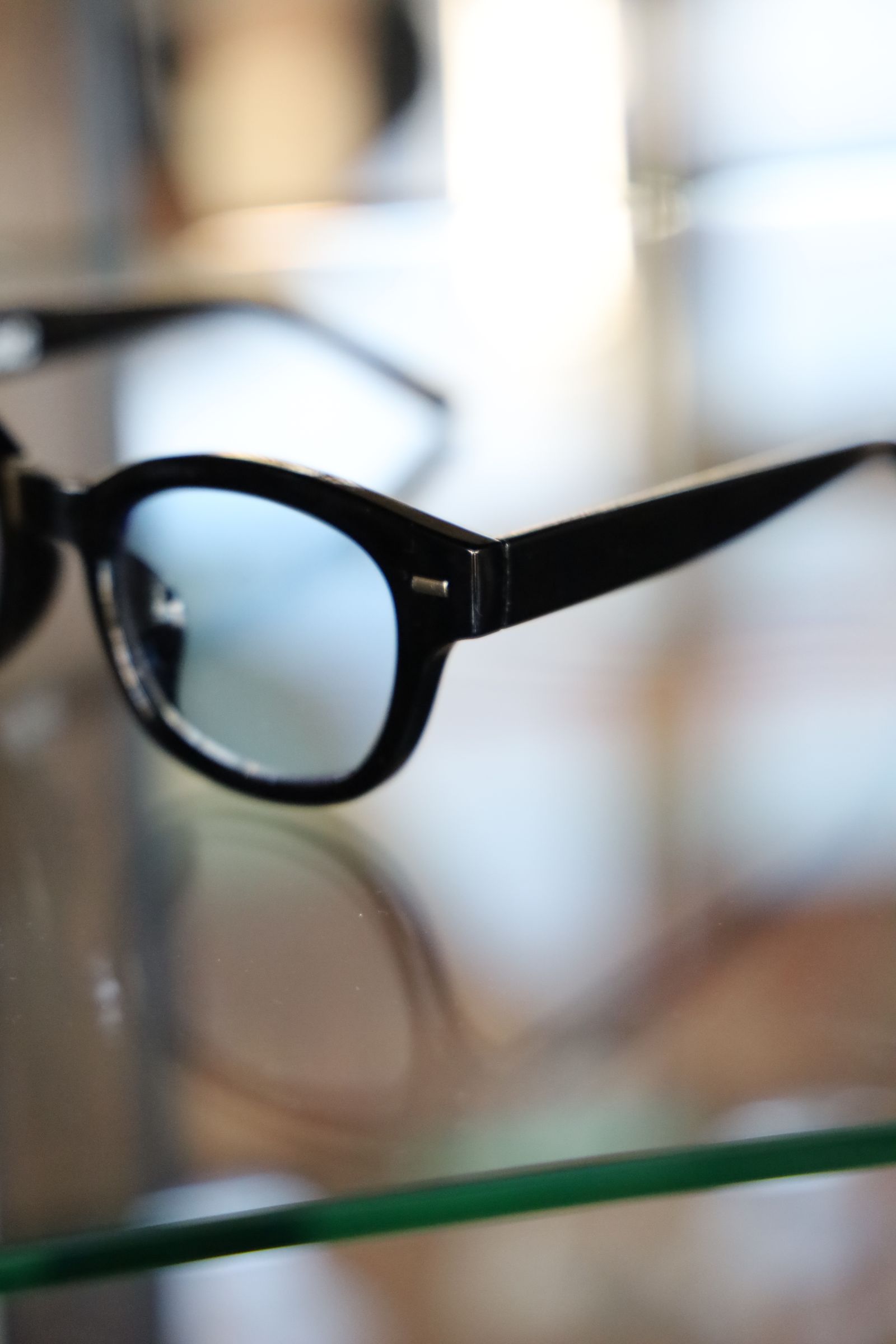 イズネスミュージックサングラス is-ness WALTER SUNGLASSES(WELLINGTON TYPE)BLACK-BLUE