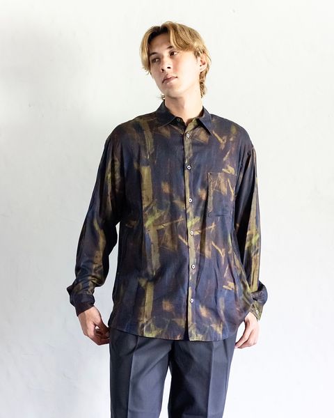 YOKE PATTERNED REGULAR COLLAR SHIRTスタイル 8月24日(土)新作発売！