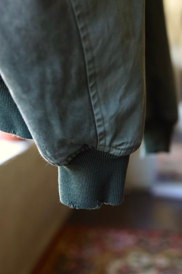 アプレッセ 2025 STYLE2 Vintage Silk Flight Custom Jacket(25AAP-01-28)SAGE☆10月25日(土)発売!
