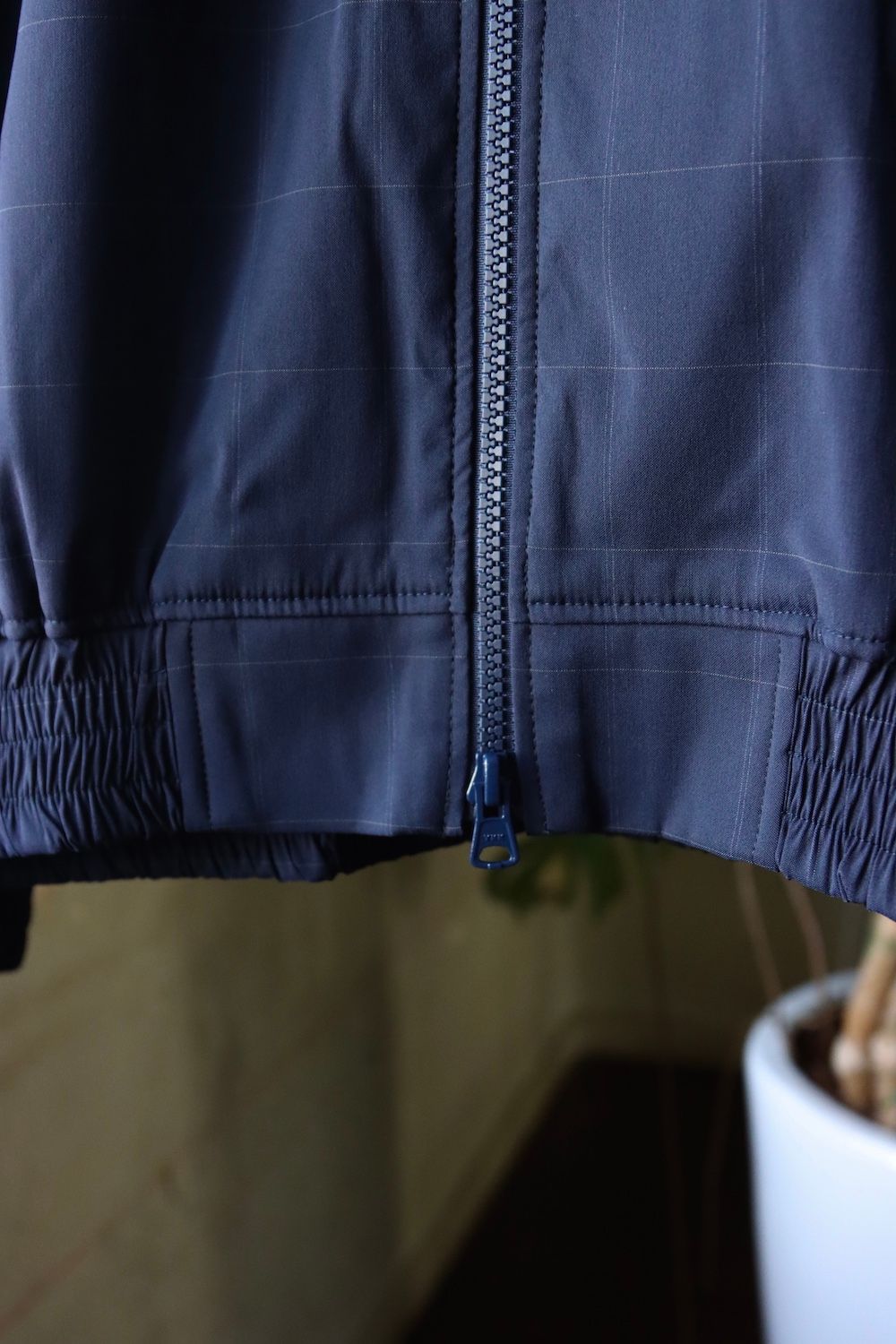 is-ness×NEAT LORO PIANA SPORT FABRICS JACKET"NAVY"イズネス22SS