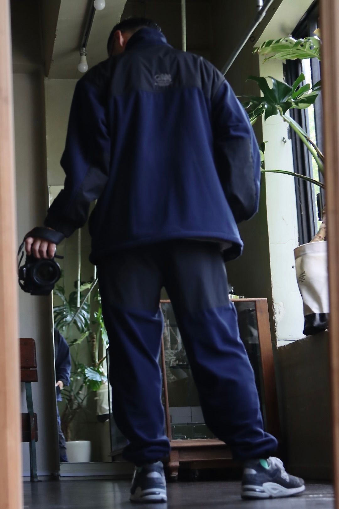 イズネス22AW THM FLEECE JACKET (1004AWCS01)NAVY