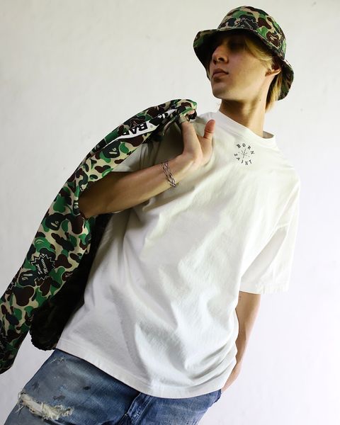 セントマイケル 24SS BAPE JACKET & DENIM PANTS style 2024.5.17
