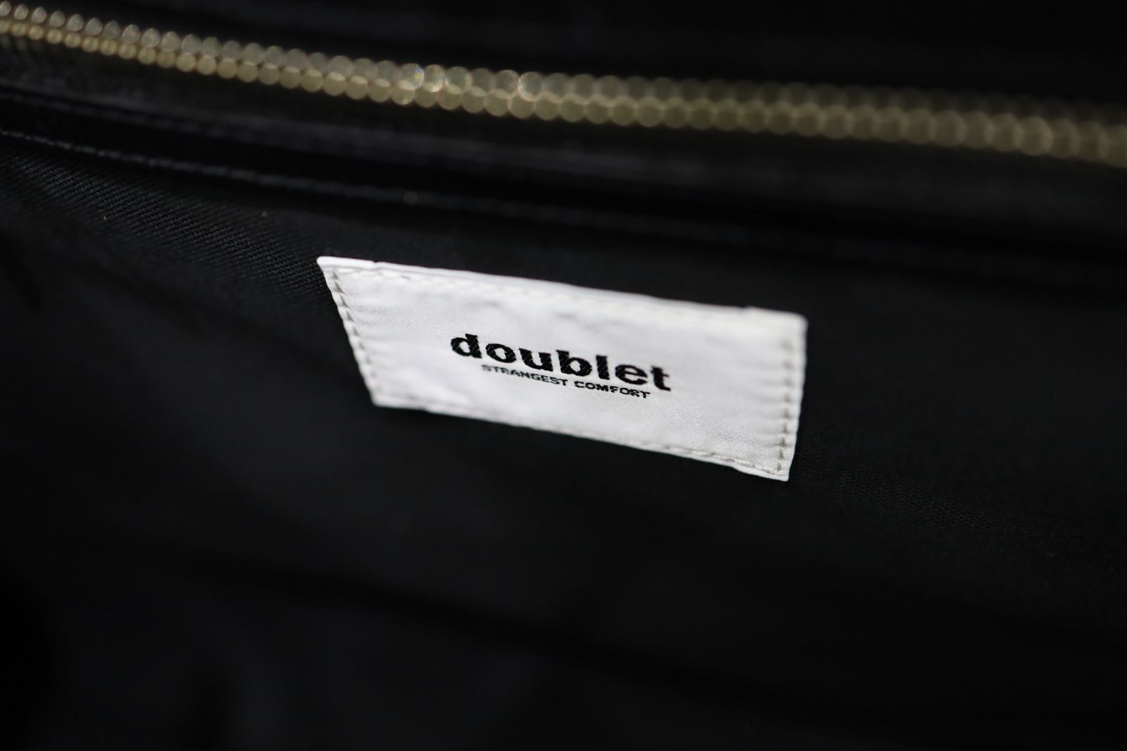doublet 26SS LEATHER "ITA" BAG(26SS66BG72)BLACK☆12月13日(土)発売！