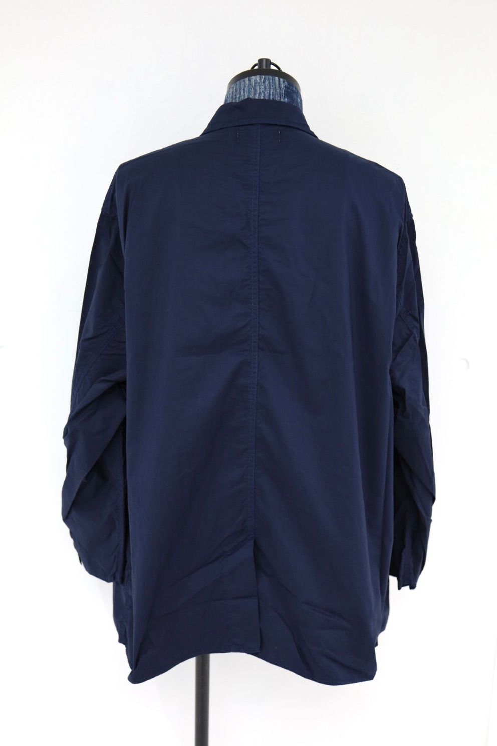 グラフペーパー 26SS Garment Dyed Typewriter Oversized Jacket(GU261-20099B)NAVY☆3月7日(土)発売！