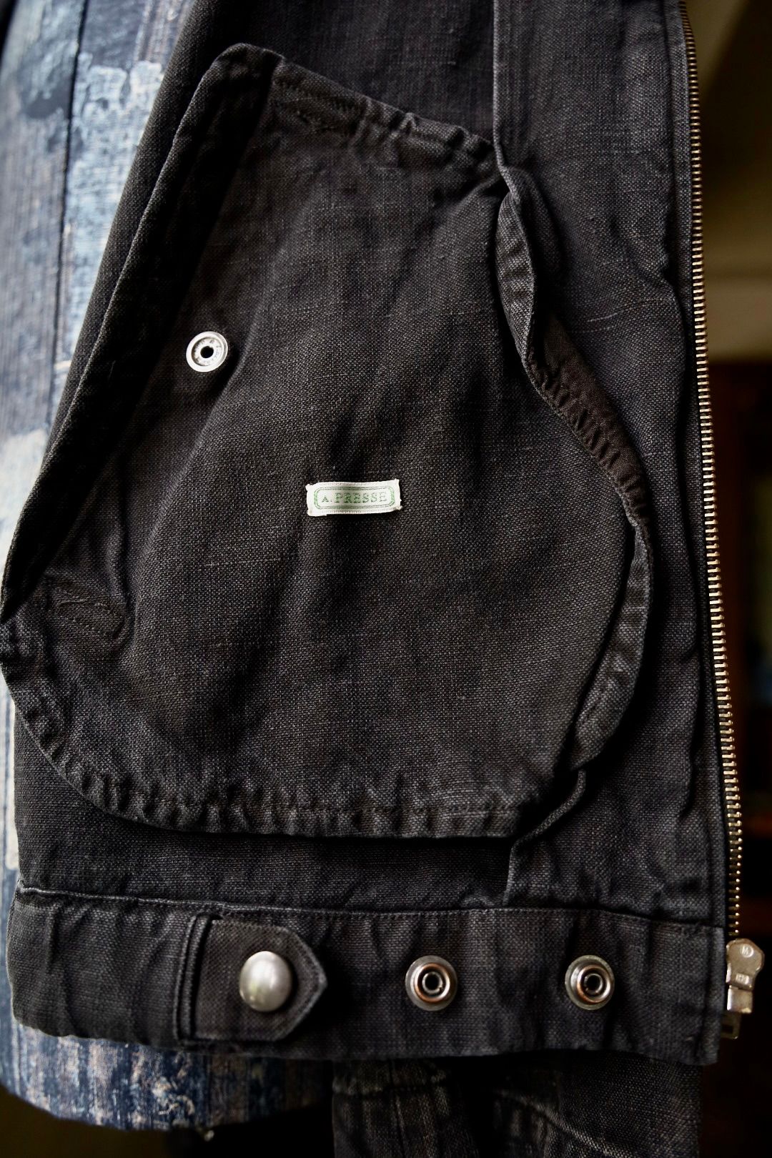 Silk Hemp French Air Force Pilot Jacket(24AAP-01-32H)BLACK7月27日(土)発売！