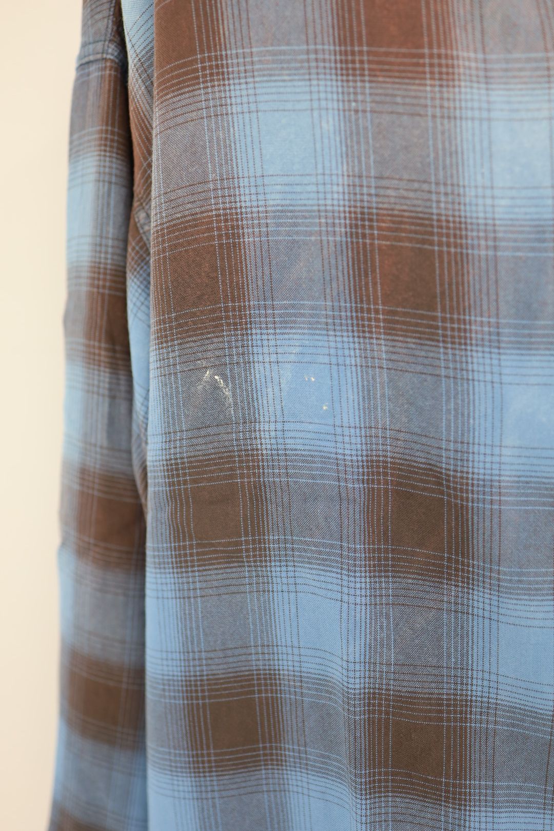 セントマイケル 26SS RAYON SHIRT/CHECK(SM-MK8-0000-044)BLUE☆3月20日(金)発売！