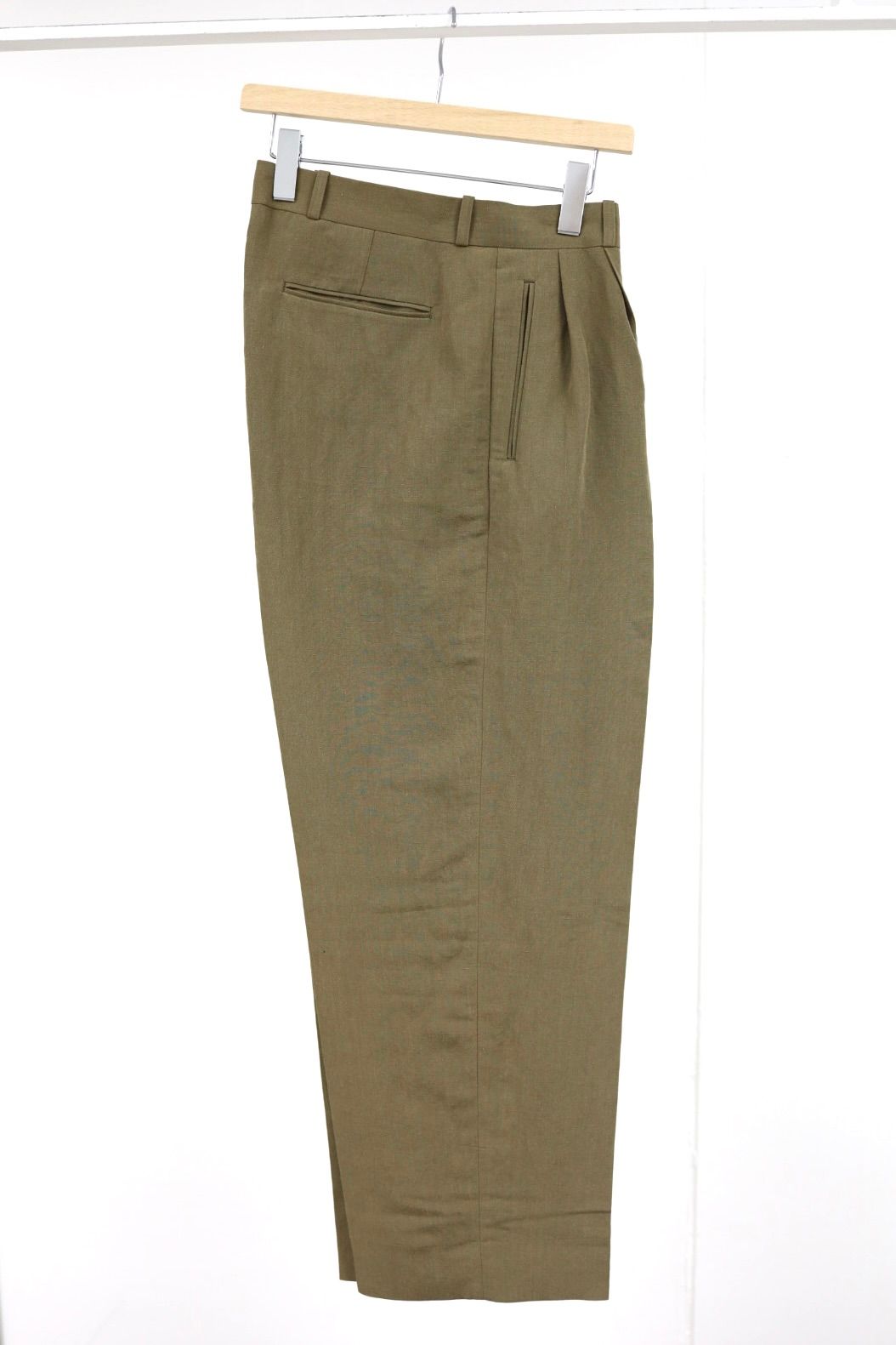 アプレッセ 2026 STYLE1  Linen Rayon Wide Trousers(26SAP-04-16)BEIGE☆4月11日(土)発売！