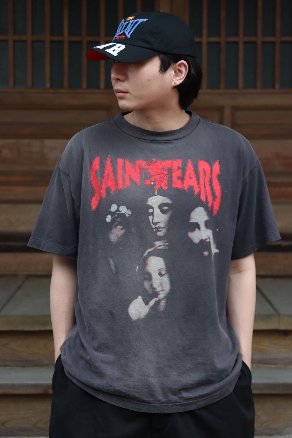 saint michael × denim tears faces tee - Tシャツ/カットソー(半袖/袖 ...