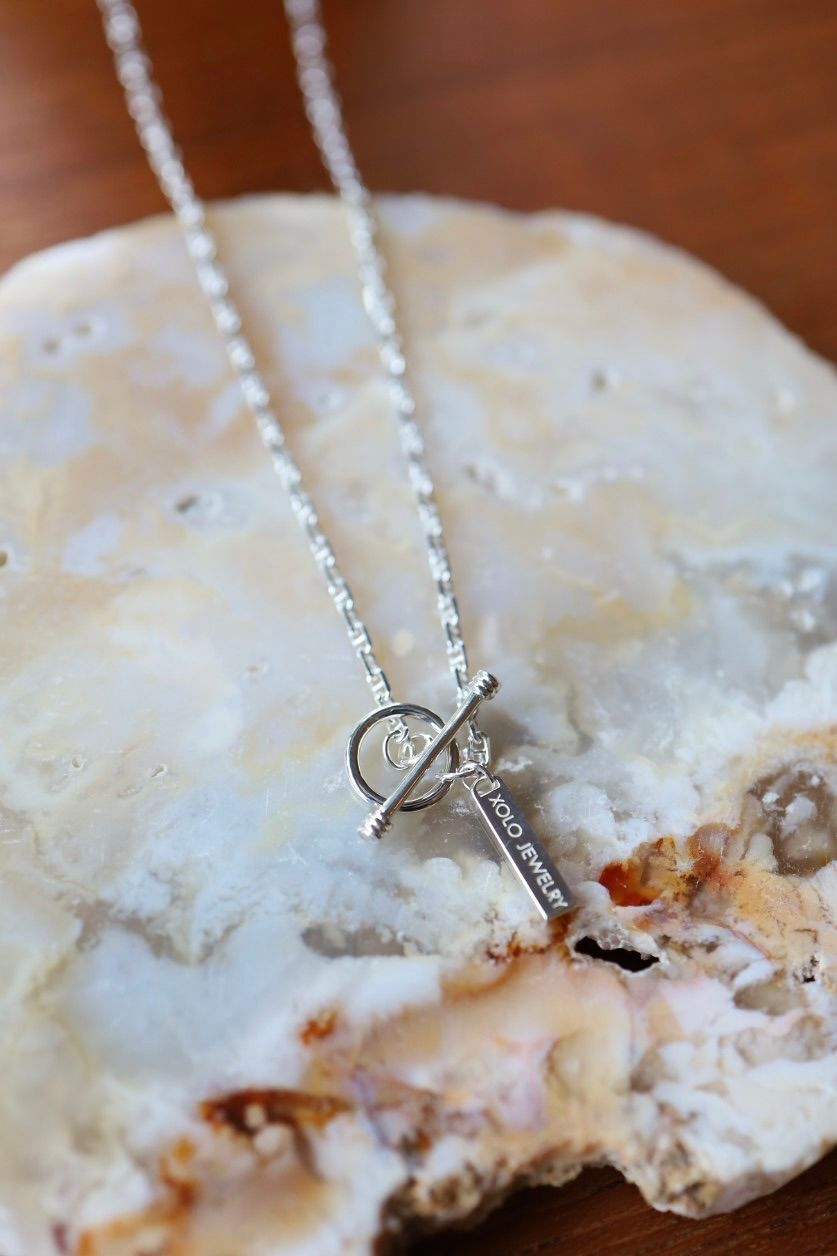 XOLO - XOLO JEWELRY ネックレス / Tiny Solid Anchor Link Necklace
