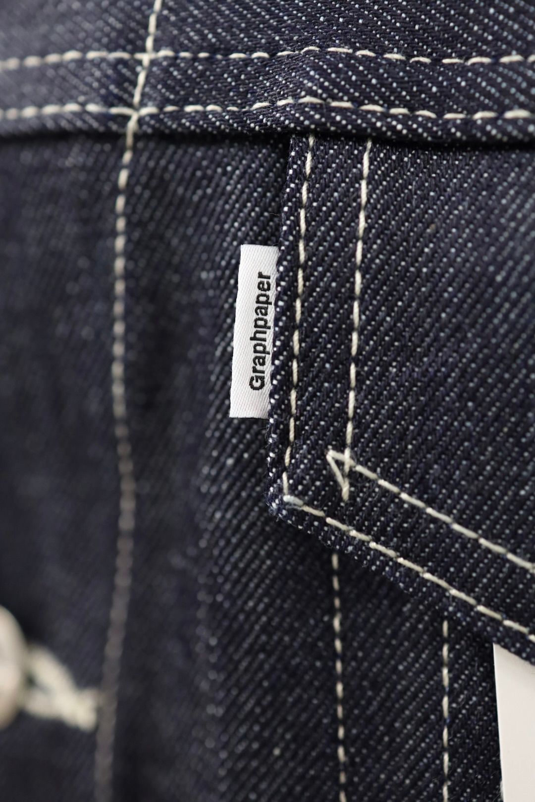 グラフペーパー Selvage Denim Trucker Jacket(GU261-20055RB)INDIGO_RIGID★1月24日(土)発売！