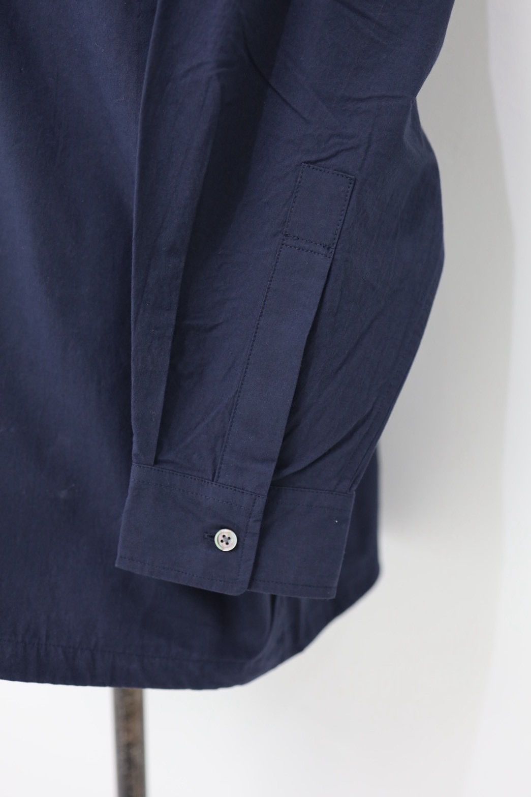 フレッシュサービス CRISP COTTON ANORAK L/S SHIRT(FSC261-50247)NAVY☆3月14日(土)発売！
