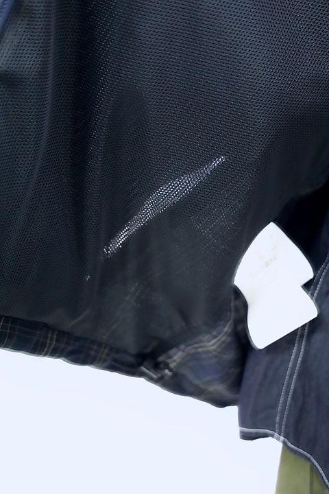 COMME des GARCONS HOMME 26SS エステルラミーチェックブルゾンスタイル