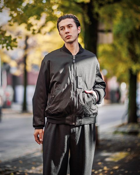A.PRESSE Vintage Silk Flight Jacket スタイル 11月30日(土)新作発売！
