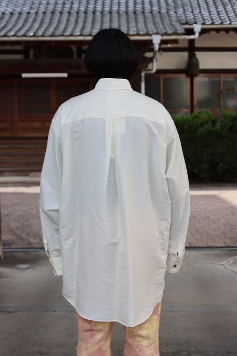 doublet MILK FIBER OVERSIZED SHIRT(22SS18SH103) style.2022.1.15
