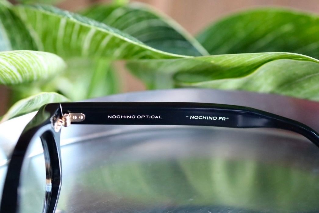 ノチノオプティカル "NOCHINO FR" #1.GLOSS BLACK × CLEAR to GREY (調光モデル)☆11月22日(土)再入荷！