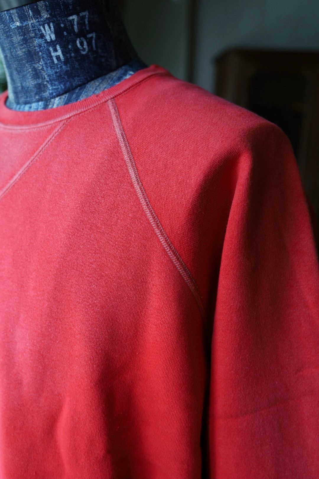 アプレッセ 2025 STYLE2 Vintage Double V Sweatshirt(25AAP-05-11)RED☆8月30日(土)発売！