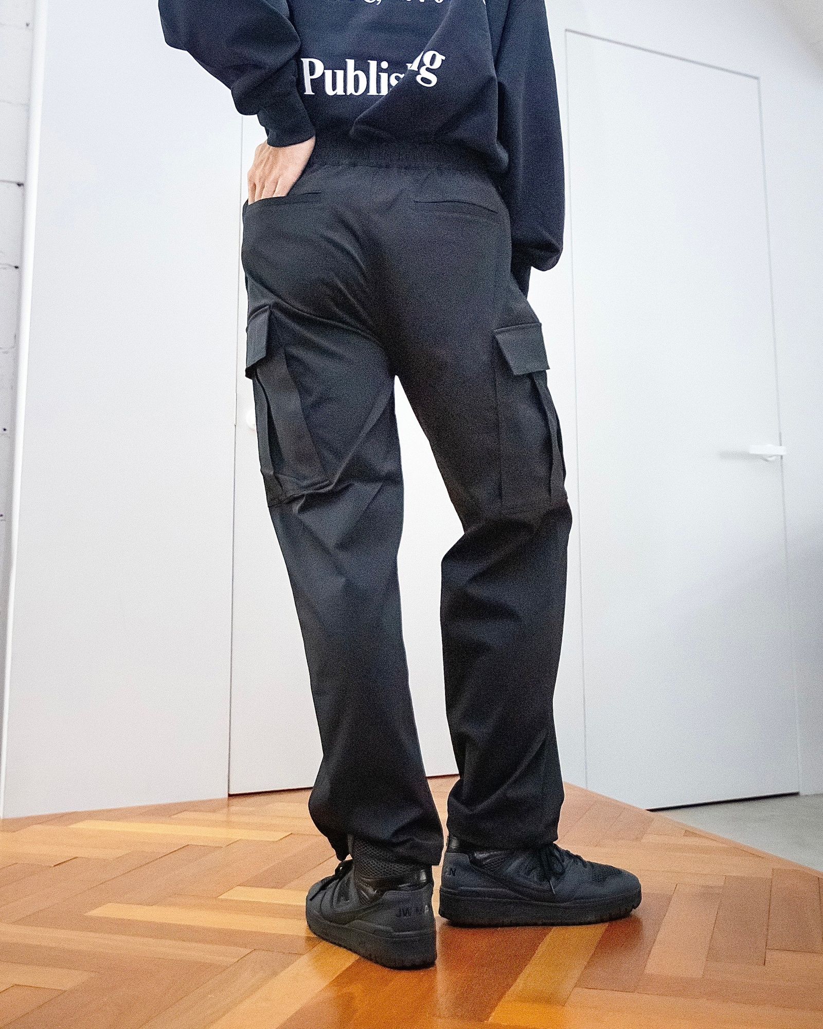 FreshService - フレッシュサービスCORDURA TWILL STRETCH TRACK CARGO PANTS(FSC243-40181)BLACK  | mark