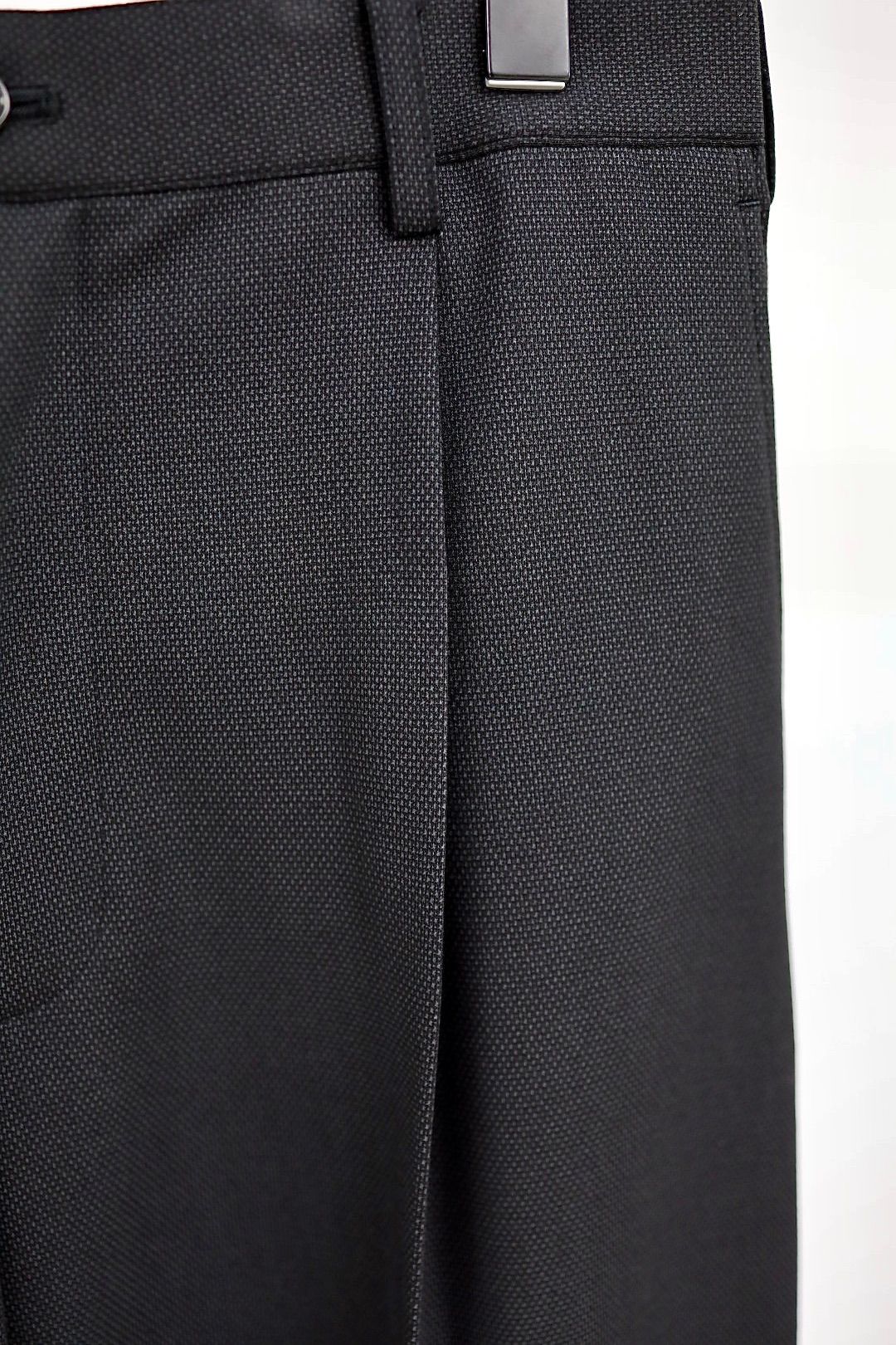 グラフペーパー 25AW SIDOGRAS Melange Ponte Wide Slacks(GM254-40052)BLACK☆11月29日(土)発売！