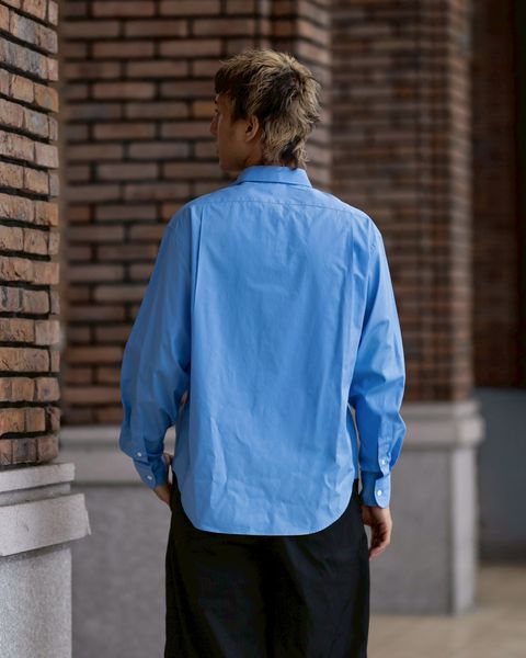 A.PRESSE Spread Collar Shirt  (SAX)6月20日(土)新作発売！