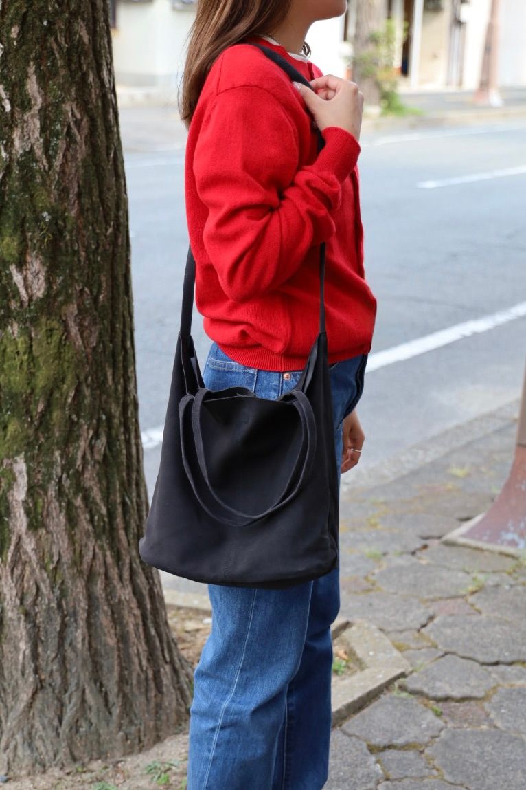 Morphee / モルフェトートバッグ 3WAY MIDIUM TOTE(SHORT)SUEDE [CHARCOAL]☆新作発売！