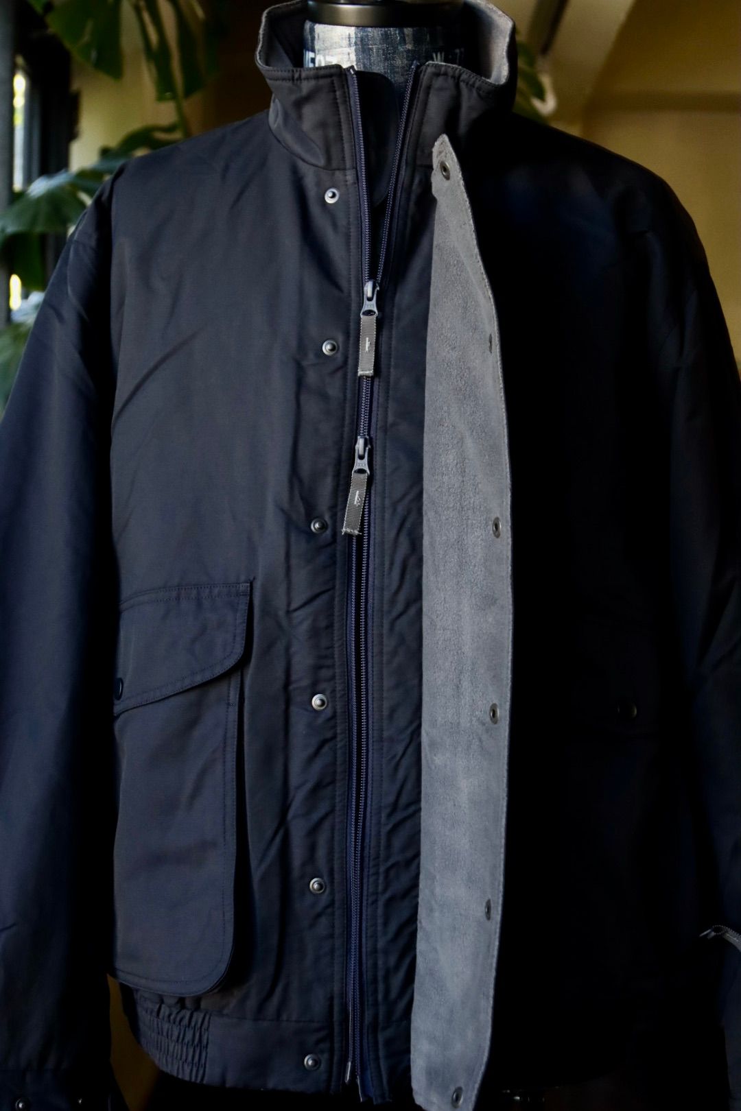セダンオールパーパスFW23 Fleece Lined Jacket (SD23F-JK03)Navy