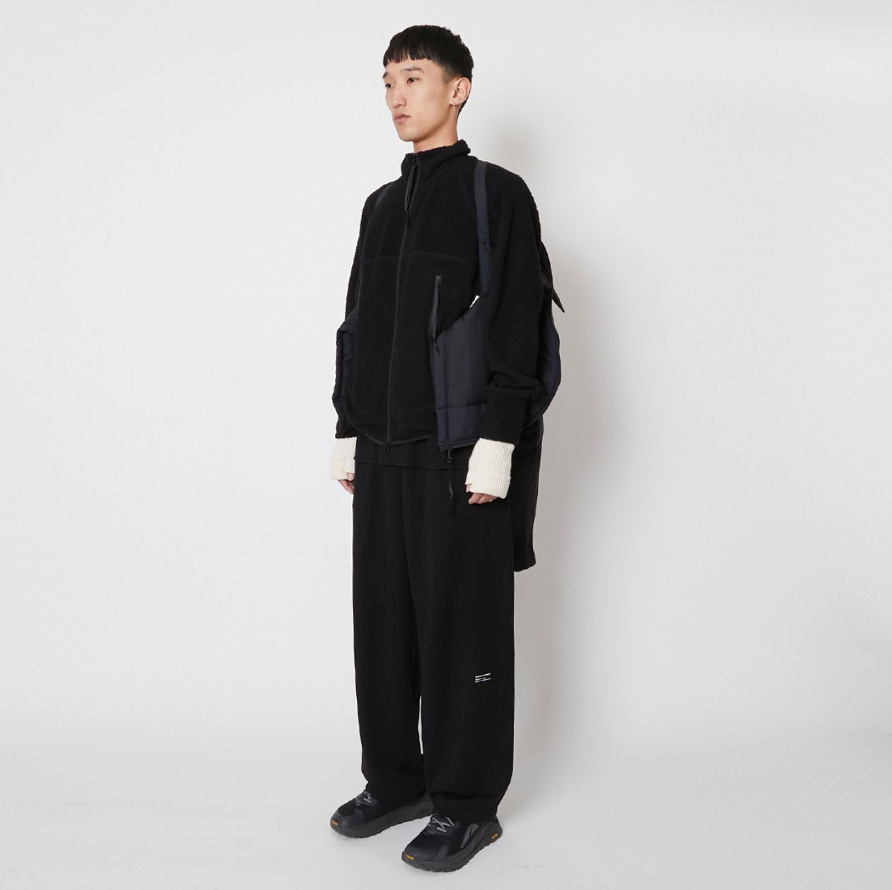 プロダクトトゥエルブ Primaloft Puffer Jacket (25AW-PBL01)BLACK
