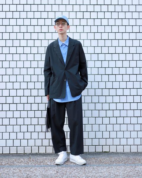 ATON エイトン 23SS COTTON TYPEWRITER TAILORED JACKETスタイル