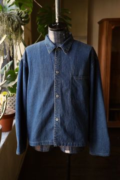 A.PRESSE US NAVY Denim Jacketスタイル