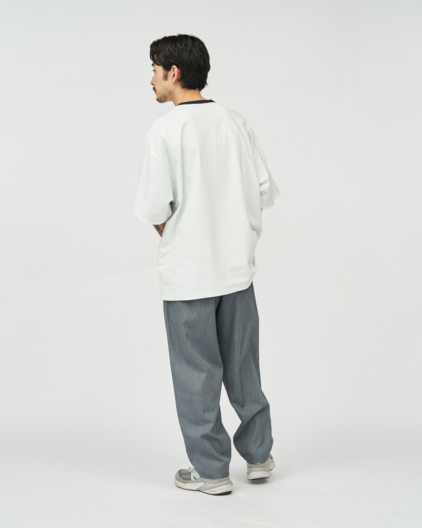 フレッシュサービス REVERSIBLE S/S TEE (FSC252-70040)NAVY