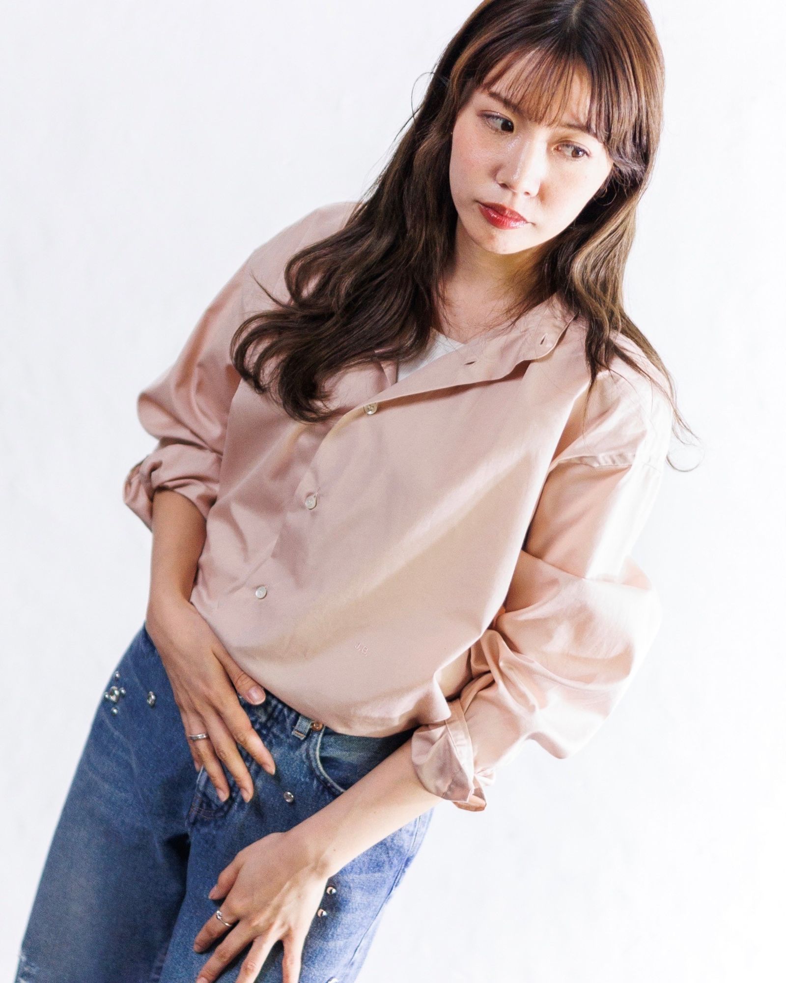 J.B.ATTIRE 24AW Paris pink shirt style.2024.11.11