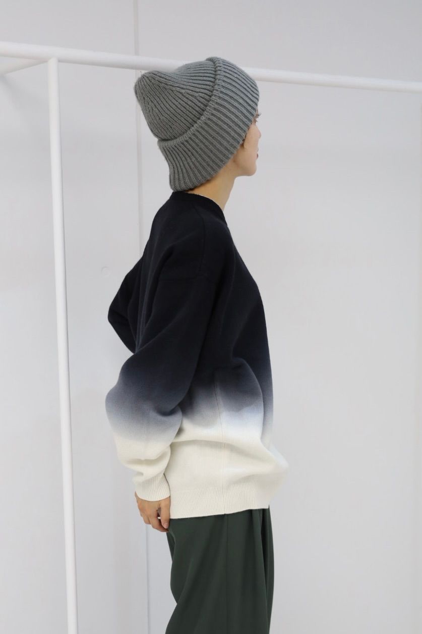 Graphpaper Gradient Dyed Crew Neck Knit STYLE 2025.10.28